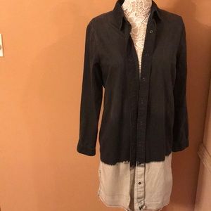 Zara Woman Premium Denim Collection Dress / Top